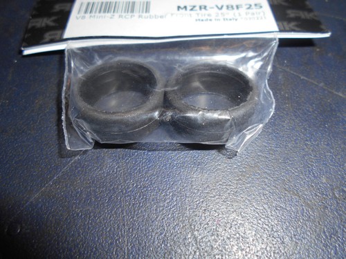 Marka Racing 1/28 Part No MZR-V8F25 Front tyres 25deg Mini Z Atomic Kyosho - Picture 2 of 2
