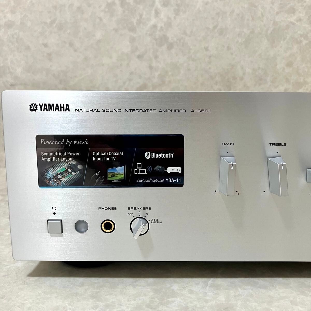 Yamaha A-S501 Natural Sound Integrated Stereo Amplifier Yamaha A-S501 Natural Sound Integrated Stereo Amplifier