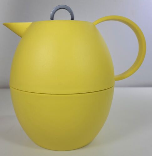 Vintage Villeroy & Boch PLAY Yellow Insulated Pitcher Jug Thermos. 1980 - Photo 1/5