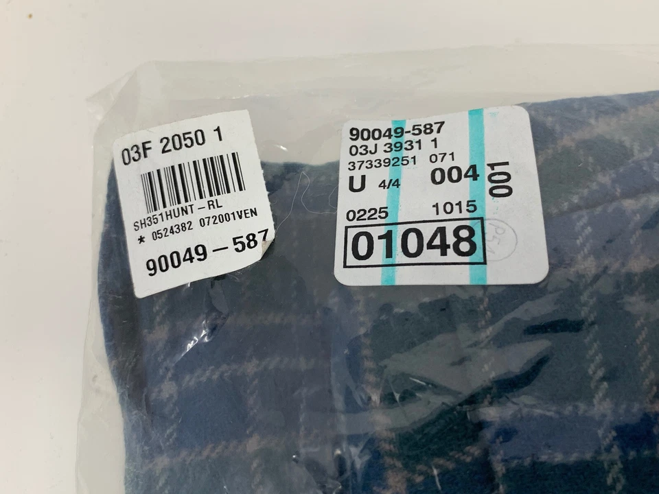 Vintage Cabelas Hunting Shirt Plaid Flannel Mens Size L Reg Long Sleeve - Image 2 of 3