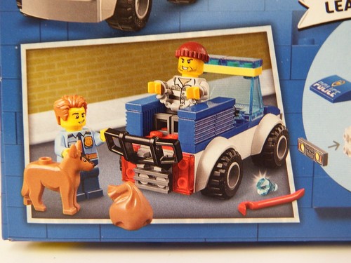 LEGO City - Modell #60241 - POLIZEIHUND EINHEIT - 67-teiliges Set - Alter 5 -12 Jahre - Bild 6 von 7