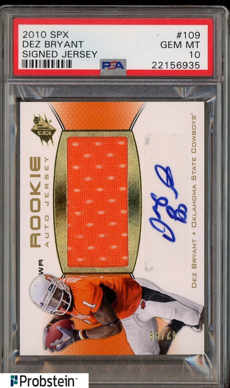 Dez Bryant Spx #109 Signed Jersey