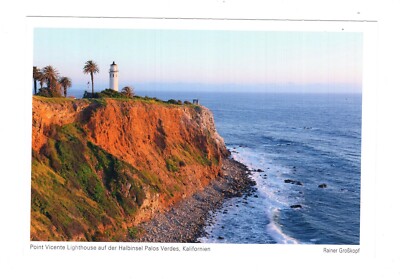 AK Ansichtskarte Point Vicente Lighthouse auf Palos Verdes / Kalifornien USA