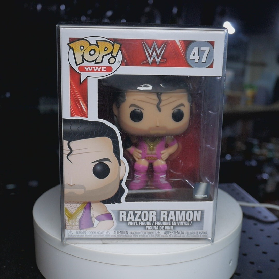 Funko Pop! Wwe Razor Ramon #47 Vinyl Figure W/Protector