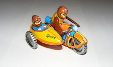 Z.Z. Germany Tinplate Motorcycle with sidecar miniature tin toy