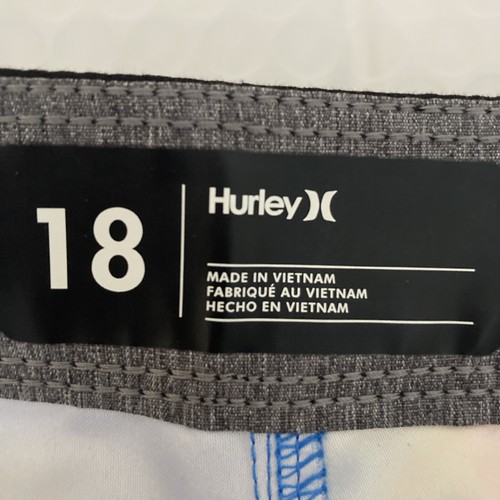 Hurley Boys 9.5" Board Shorts 2 Way Stretch Size 18 / 29 Tie Dye - Picture 4 of 4