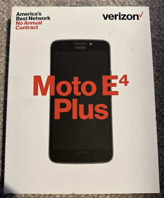 New Motorola Moto E4 Plus - 16 GB - 4 GB - Iron Gray (MOTXT1774PP) (Verizone 4G)