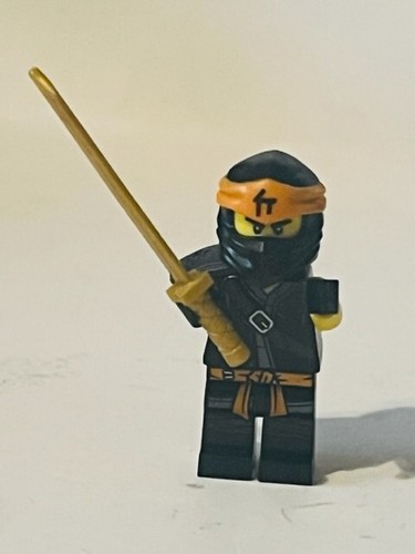 Lego Mini Figure vtg minifigure toy building block Ninjago Ninja Lloyd Cole Mask - Picture 2 of 4