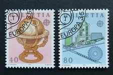 Switzerland MiNr. 1249-1250 stamped (AH 788)