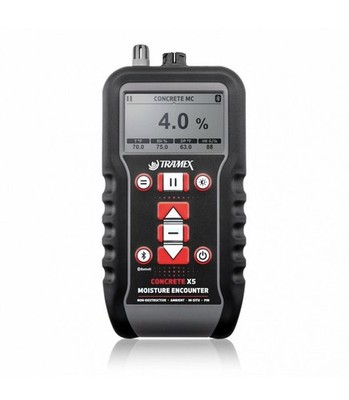 Tramex CMEX5 Digital Betonbegegnung X5 - Feuchtemessgerät für Betonböden