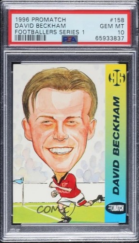 1996 ProMatch David Beckham #158 PSA 10 GEM MT