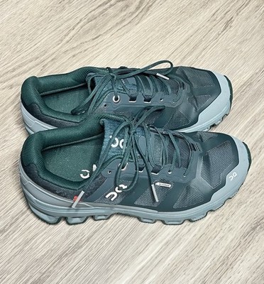 ON RUNNING Cloudventure 2 Waterproof Juniper Sea Trail Running Shoes Women 6.5