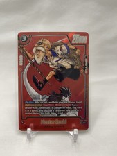 Master Roshi SB01-050 Alternate Art Dragon Ball Super Fusion World Manga Booster