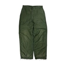Vintage 1970s OG-107 Type 1 military Vietnam worn pants 30x28 