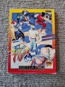 Final Fight CD (Sega CD 1993) Complete with Box Manual & Registration Card GREAT