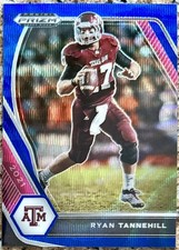 2021 Panini Prizm Draft Picks RYAN TANNEHILL Blue Wave 185/249 #18