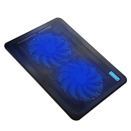 17 Inches Notebook Cooler Electric Cooling Pad Pc Thin Laptop Fan - 第 2/12 張圖片