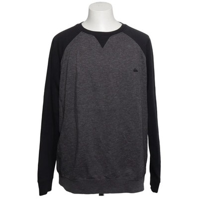 Quiksilver, Sweatshirt, Größe: XL, Grau/Schwarz, Baumwolle/Polyester #rzI