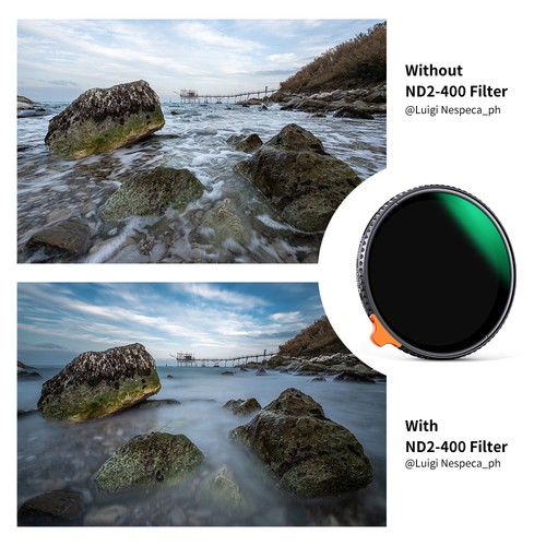 K&F Concept 67mm Putter Variable ND Filter ND2-ND400 28 Multi-Layer Coatings - Picture 10 of 18
