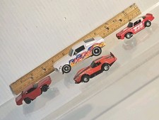 Mixed SLOT CAR LOT Of 4 All Running 