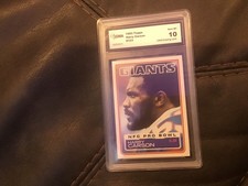 1983 Topps Harry Carson #123 GMA 10