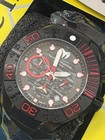 Technomarine Men's Watch Reef Chronograph Black Silicone Rubber Strap TM-523010 — photo 1
