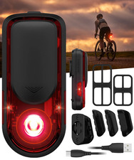 Garmin Varia RearVue 820 Advanced Rearview Radar  Tail Light for Cyclists