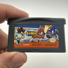 Sonic Battle Nintendo Game Boy Advance GBA Cartridge Only - Tested - Clean