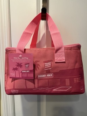 Trader Joe s Mini Insulated Bag PINK RETIRED 2025 EDITION NWT