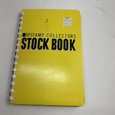 *READ* Stamp Collectors Stock Book Stamps Included (Book A)