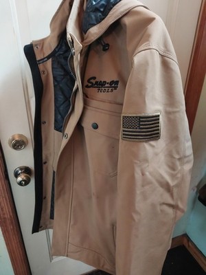 Snap On Tools HOODED JACKET 105th Anniversary Men's 4xl Full Zip