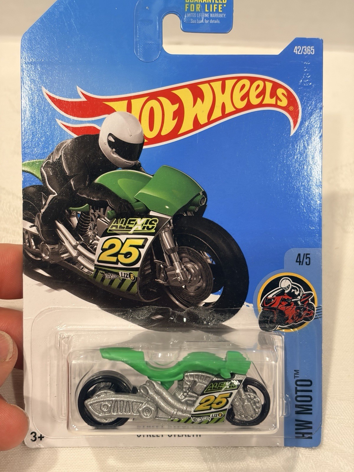 2016 Hot Wheels Hot Wheels HW Moto Street Stealth Green #4/5 NIB L👀k 🔥🔥