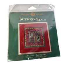 Mill Hill Buttons Beads Cross Stitch Kit Tapestry Noel MH14-2303 Christmas New
