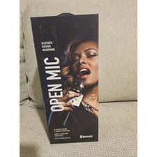 iJoy OPEN MIC Bluetooth Speaker  Karaoke Microphone Up To 5 Hr Playtime NEW