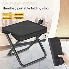 Folding Stool Portable Telescopic Chair Seat Camping Retractable Outdoor Fishing