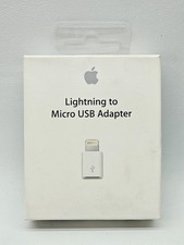 Apple OEM Lightning-to-Micro USB Adapter, White, MD820AM/A ~ NEW SEALED