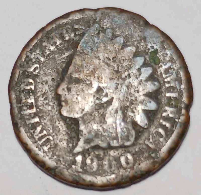 1900 Indian Head Cent Penny Antique Copper U.S.A. 1 Cent Coin