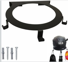 Wall-Mounted Medicine Ball Rack Exercise Ball Holder 90 lbs Capacity 9