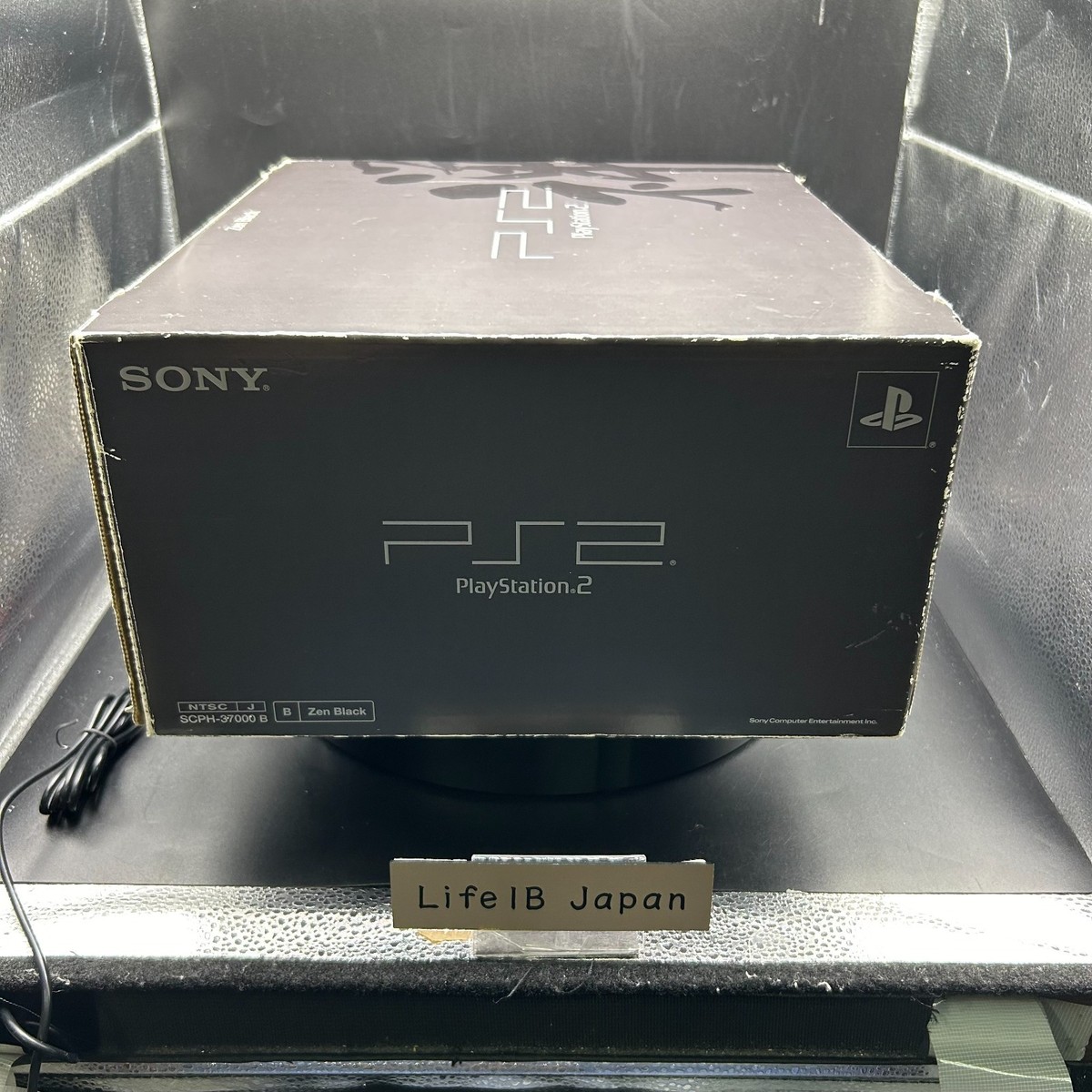 SONY PlayStation2 SCPH-37000 B禅ブラック限定品 SONY PlayStation 2 PS2 ZEN BLACK Console SCPH-37000 Box