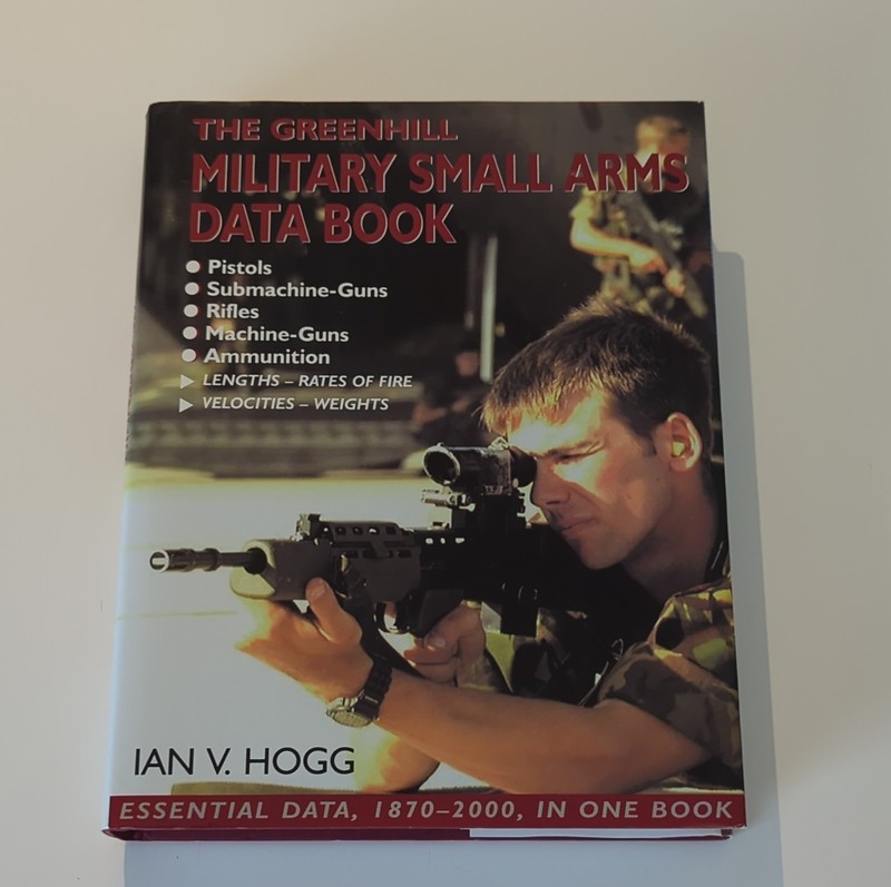 Greenhill Military Small Arms Data Book by Ian V. Hogg, Hardcover, 1870-2000