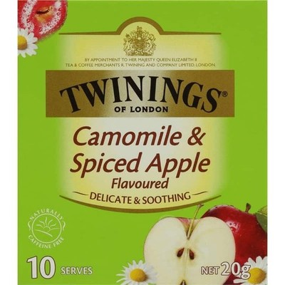 Twinings of London Tea 10pk (Chamomile and spiced apple)