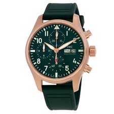 IWC Chronograph Automatic Green Dial Men's Watch IW388110