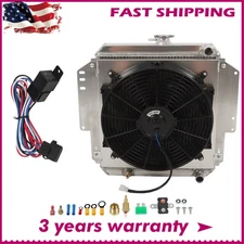 2 Row Radiator+ Shroud Fan For 81-95 96 Suzuki Sierra Jimny Hardtop SJ410 SJ413