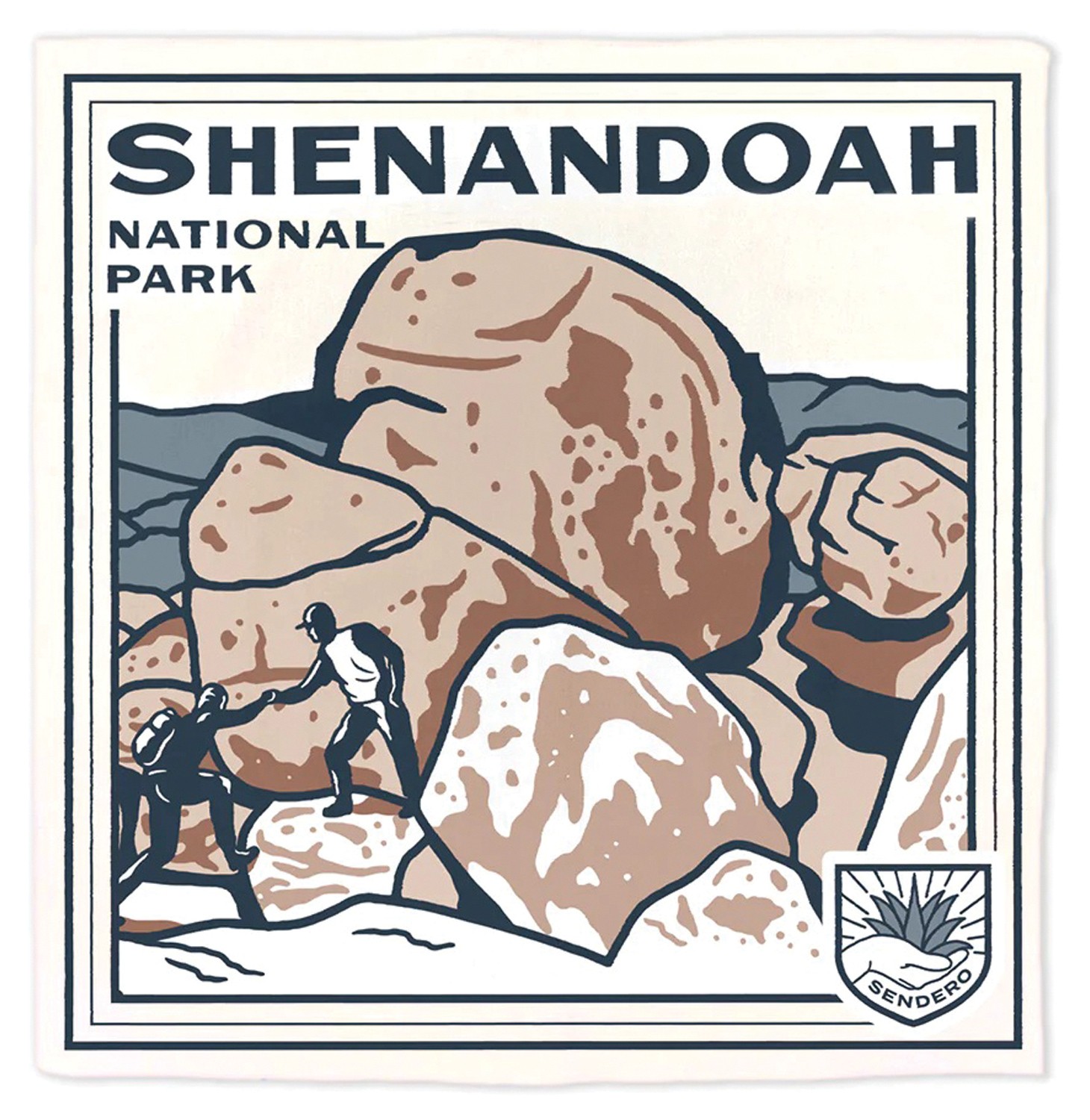 Бандана Шенандоа Натл Парк из провизии Сендеро