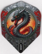 THE DRAGON Dart Flights: 3 per set