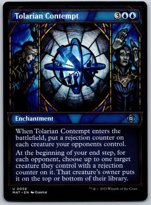 Tolarian Contempt (Showcase) U March of the Machine: The Aftermath 58 NM