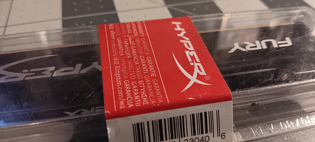 Kingston 8 GB DIMM 1600 MHz PC3-12800 DDR3 SDRAM Memory