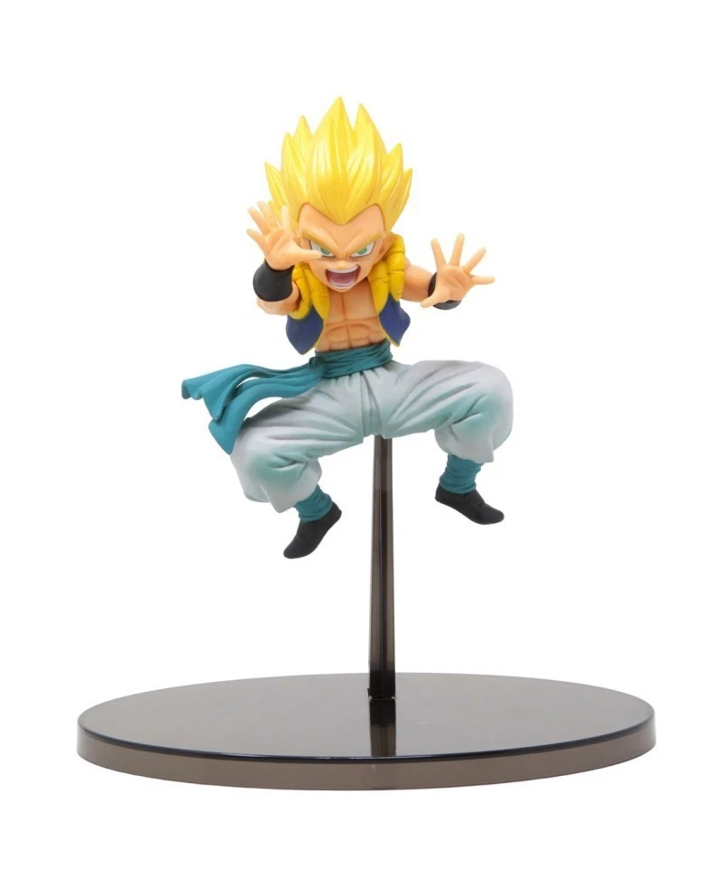 Caja Rota Dragonball Figura Estatua 10Cm Gotenks Saiyan SS3 Chosen BANPRESTO