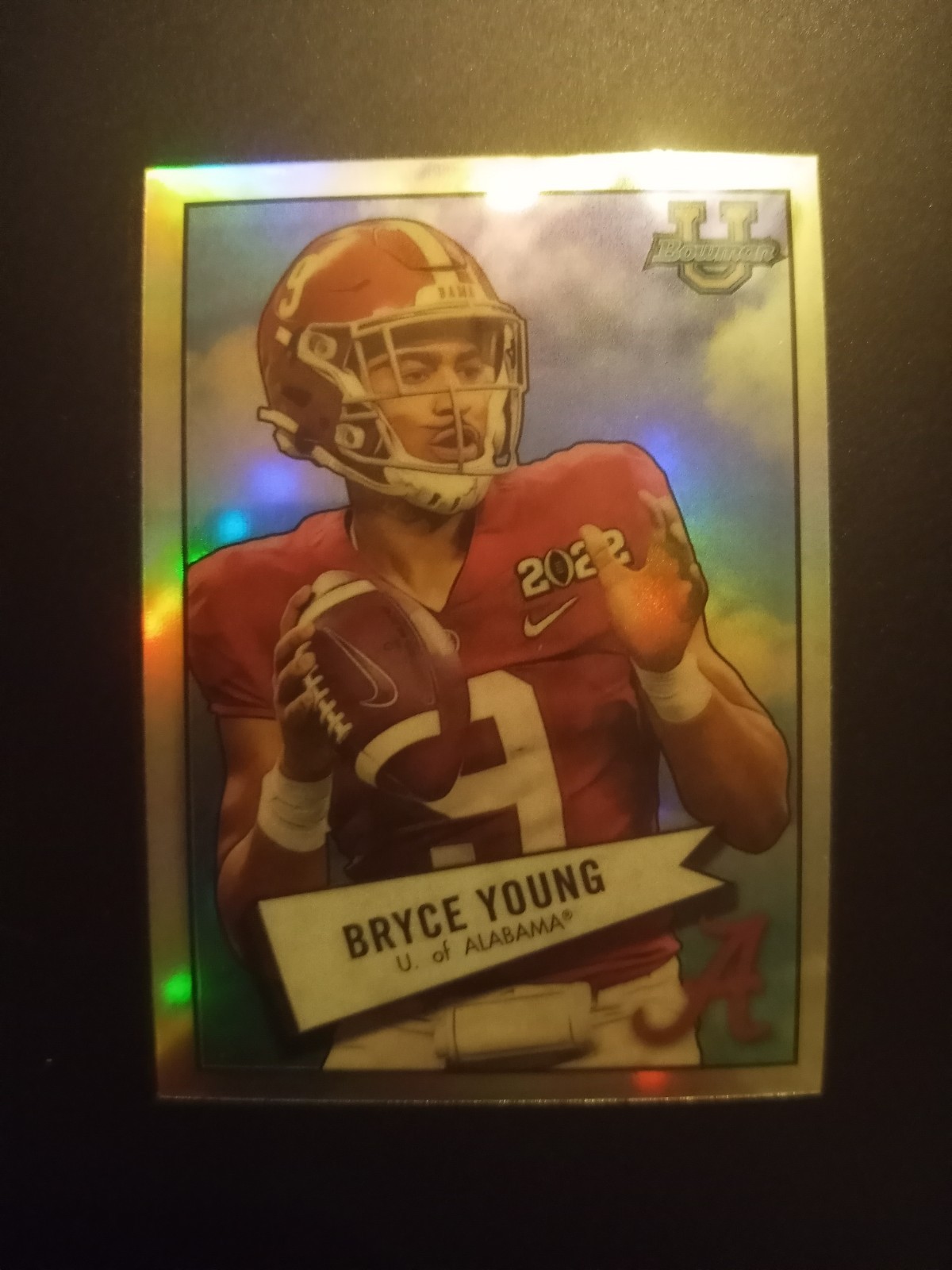 2022 Bowman University Chrome - 1952 Bowman Bryce Young #52BF-1 (RC)