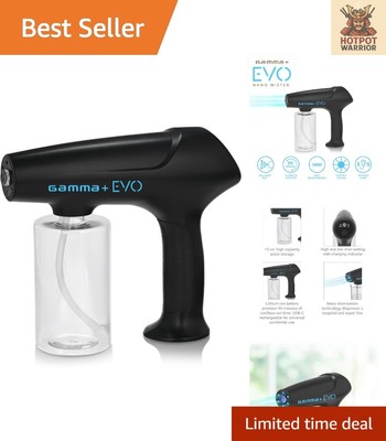 Evo Nano Mister - Compact Cordless Mist Sprayer for Hair and Skin Rejuvenation